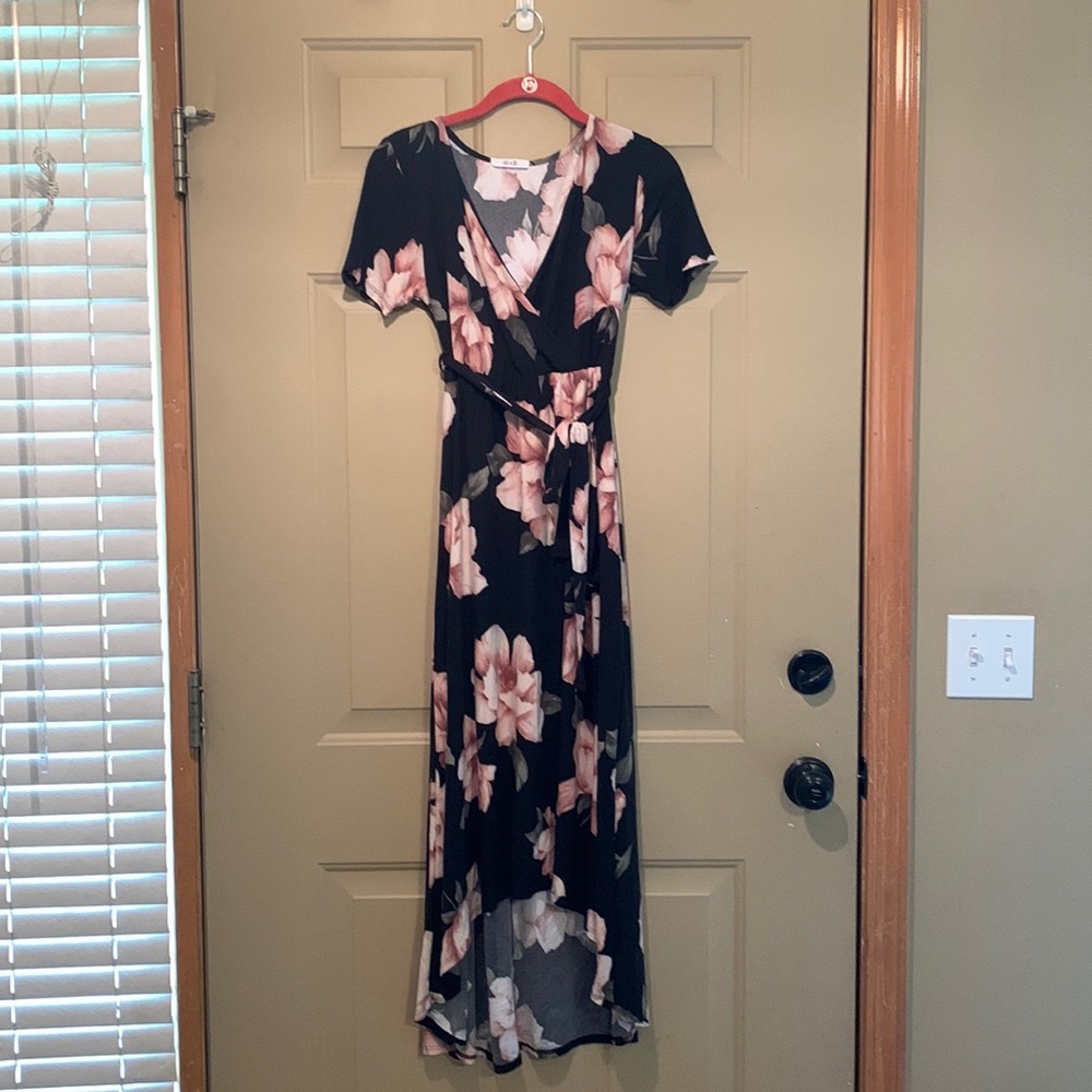 High-Low tiered dress - MATERNITY